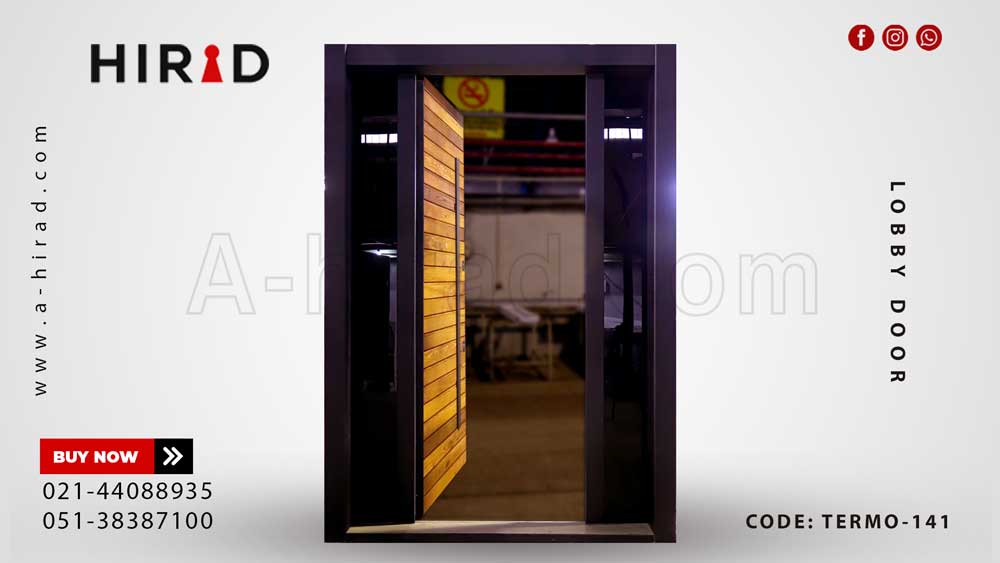 درب لابی ضد سرقت مدل TERMO-141